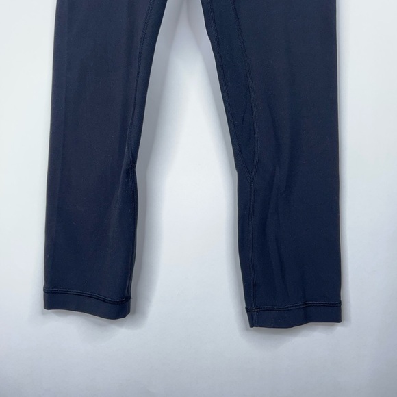Lululemon Align Crop Leggings Black High Rise Soft Lightweight Athleisure Size 4 - Picture 4 of 11